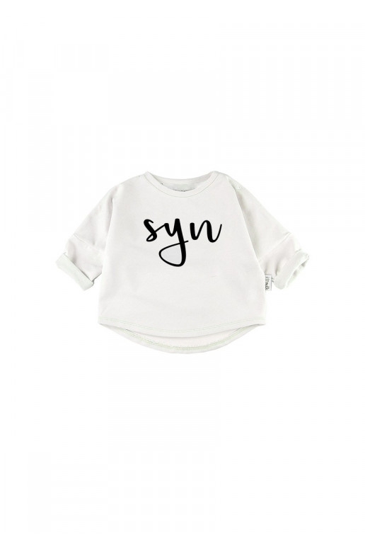 White kids Sweatshirt &quot;syn&quot;