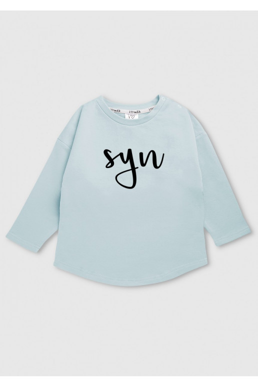 Light blue kids Sweatshirt &quot;syn&quot;