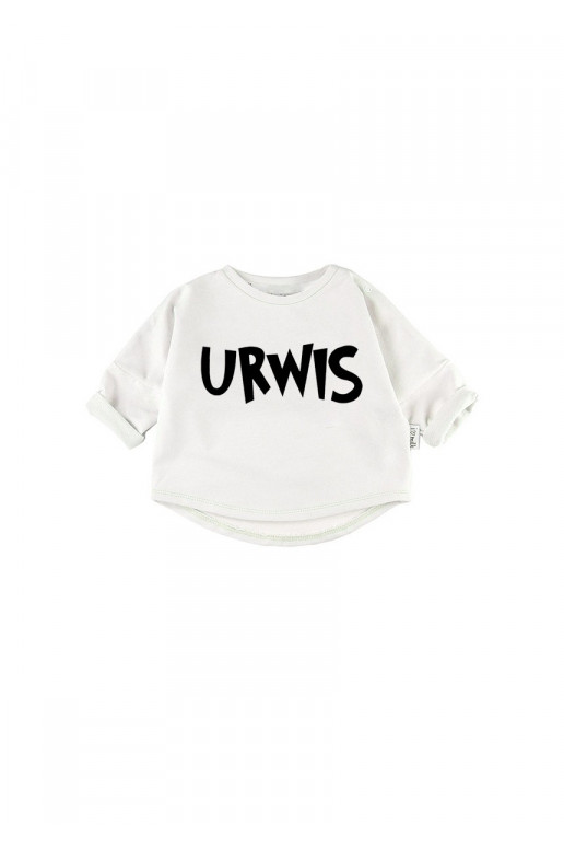 White kid&#039;s &quot;urwis&quot; sweatshirt