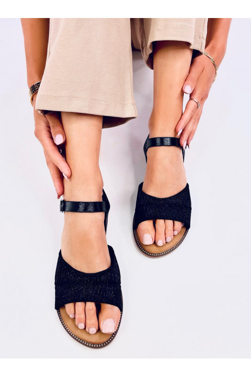Sieviešu sandales/zābaki MOLLIES BLACK