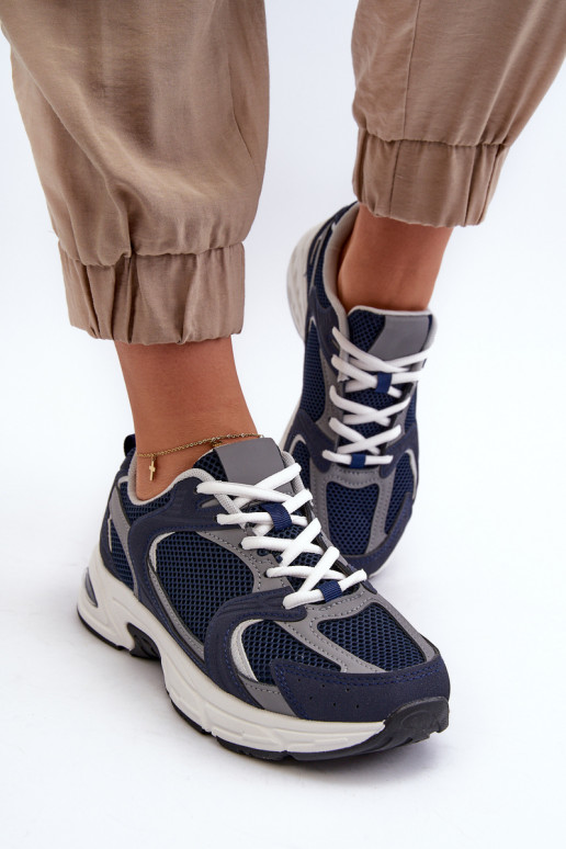 sporta apavi Sneakers modeļa apavi   tumši zilas krāsas Kildia