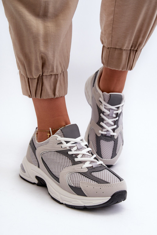 sporta apavi Sneakers modeļa apavi   Pelēkas krāsas Kildia