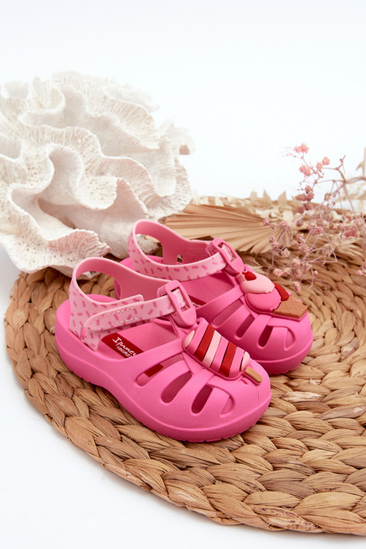 sandales Bērnu apavi ar lipīgām aizdarēm 83486 Ipanema Summer XIII Baby Rozā krāsas