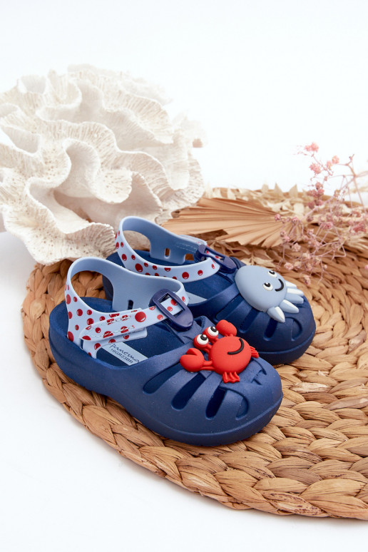 sandales Bērnu apavi ar lipīgām aizdarēm 83486 Ipanema Summer XIII Baby Zilas krāsas