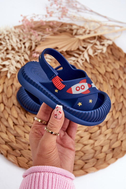 čības Bērnu apavi 83525 Ipanema Cute Baby tumši zilas krāsas