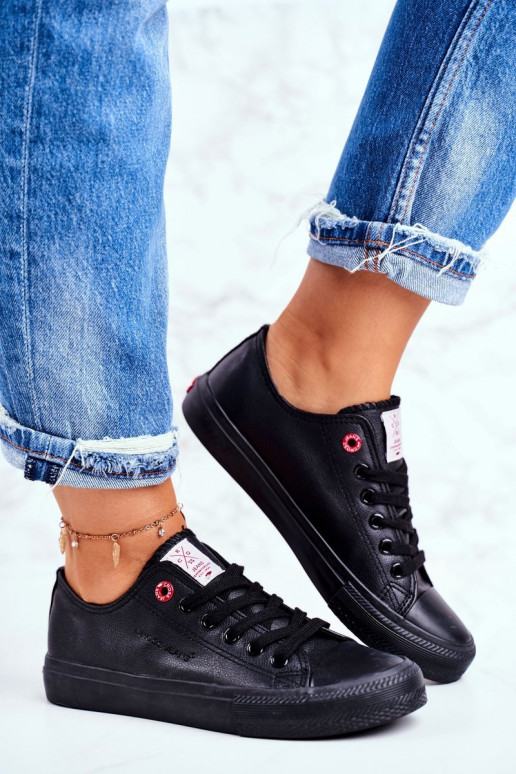 Sieviešu apavi Cross Jeans melnas krāsas DD2R4029