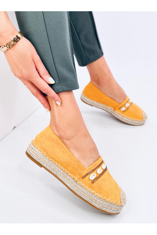 espadrilles ar izlietnēm OCEAN YELLOW