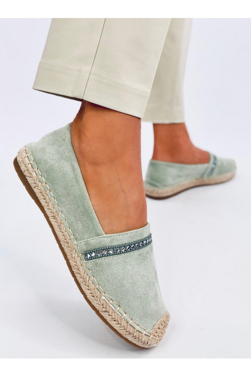 Sieviešu espadrilles ETANCE GREEN