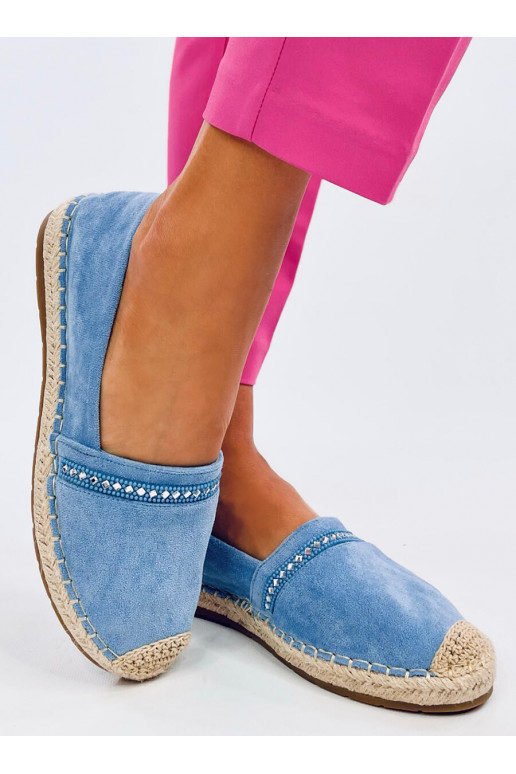 Sieviešu espadrilles ETANCE BLUE