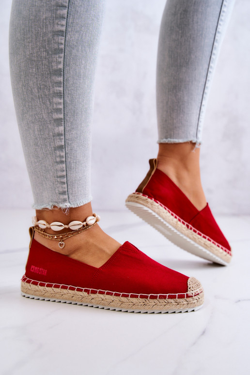 espadrilles  Big Star HH274494 sarkanas krāsas