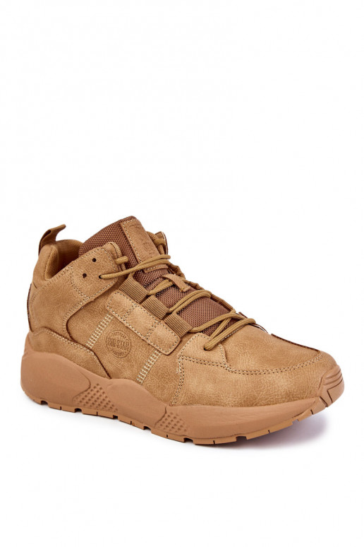  Sneakers modeļa apavi sporta apavi Big Star KK174248 Camel