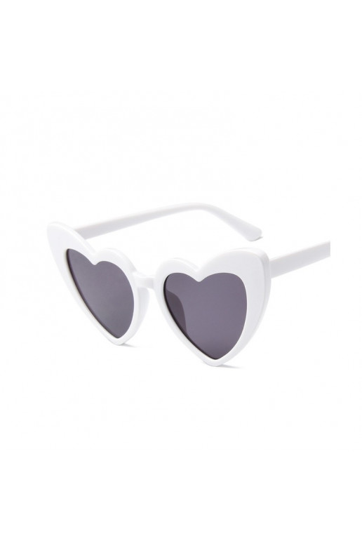 Saulesbrilles serca HEART WHITE OK272WZ5