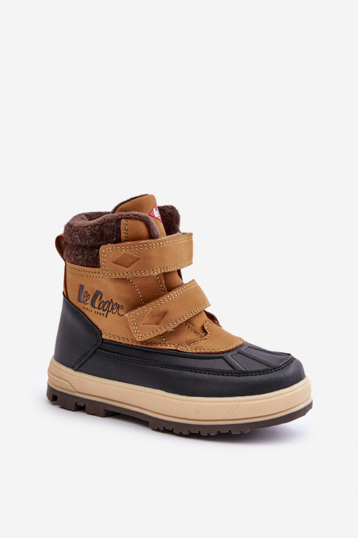 siltināti sniega apavi bērnu Lee Cooper LCJ-23-01-2059 Camel