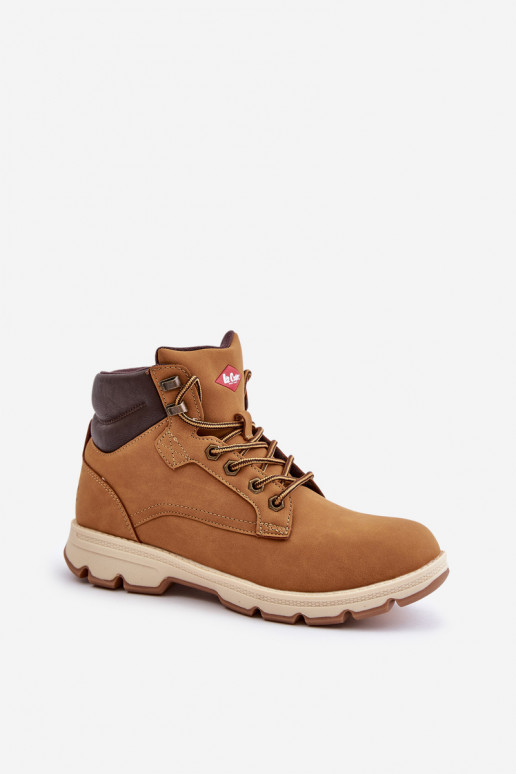 pārgājienu zābaki apavi Vīrieši Lee Cooper LCJ-24-01-2949 Camel