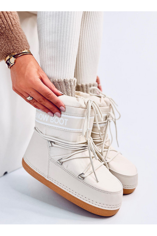 Snow boots īss SIMS BEIGE