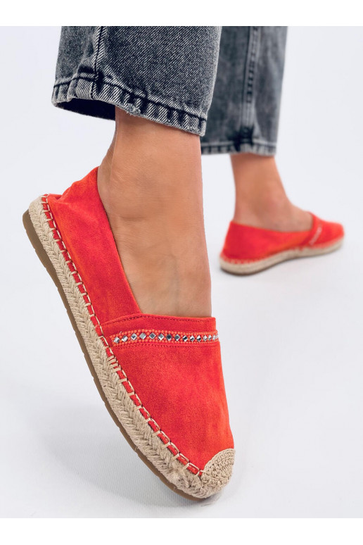 Sieviešu espadrilles ETANCE ORANGE