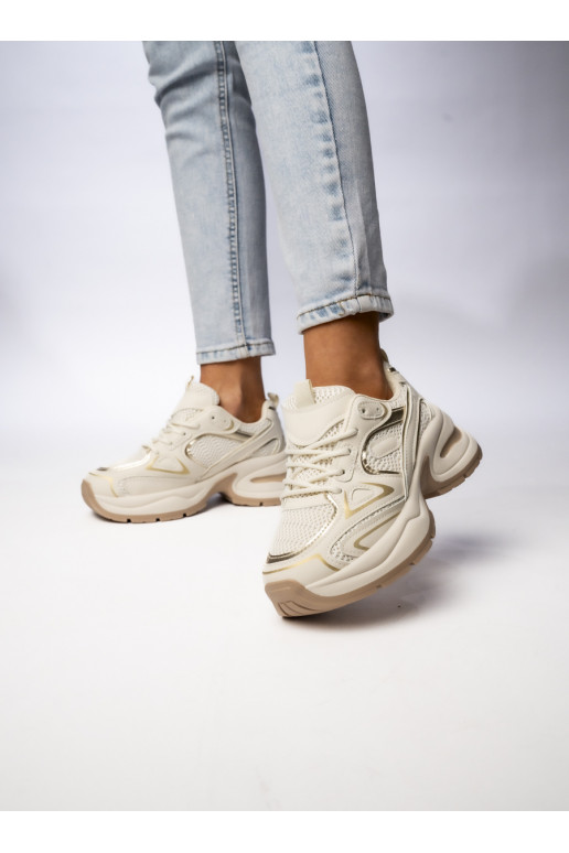 Sievišķīgs Sneakers modeļa apavi ASTORIA BEIGE