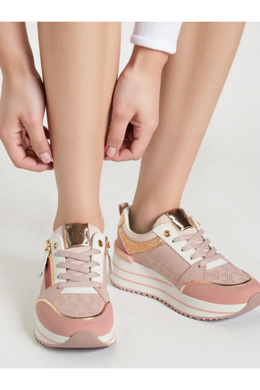 Sievišķīgs Sneakers modeļa apavi LUMIRA PINK