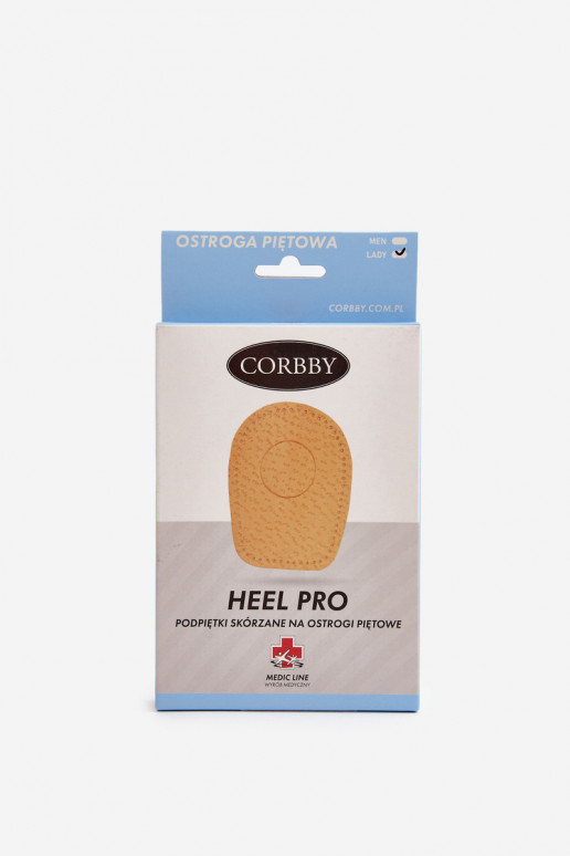 CORBBY HEEL PRO Ādas papēžu spieķi