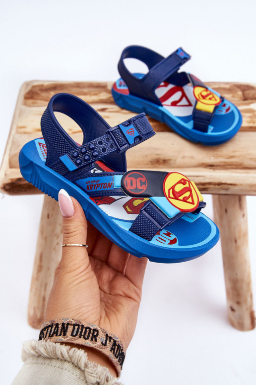 Bērnu sandales Superman Grendene Kids JJ385050 Zilas krāsas