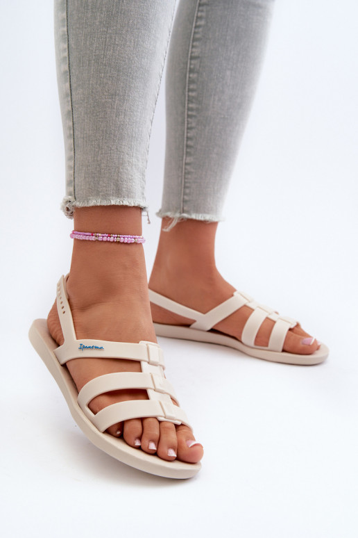 līdzenas zoles basenes 83516 Ipanema Style Sandal Fem smilšu krāsas