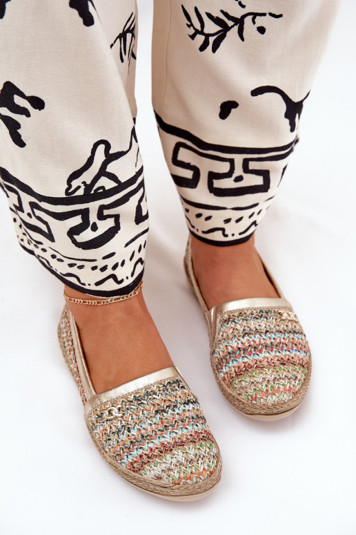 Eleganta stila Espadrilles Ar bizi Zazoo 10178 Dažādu krāsu