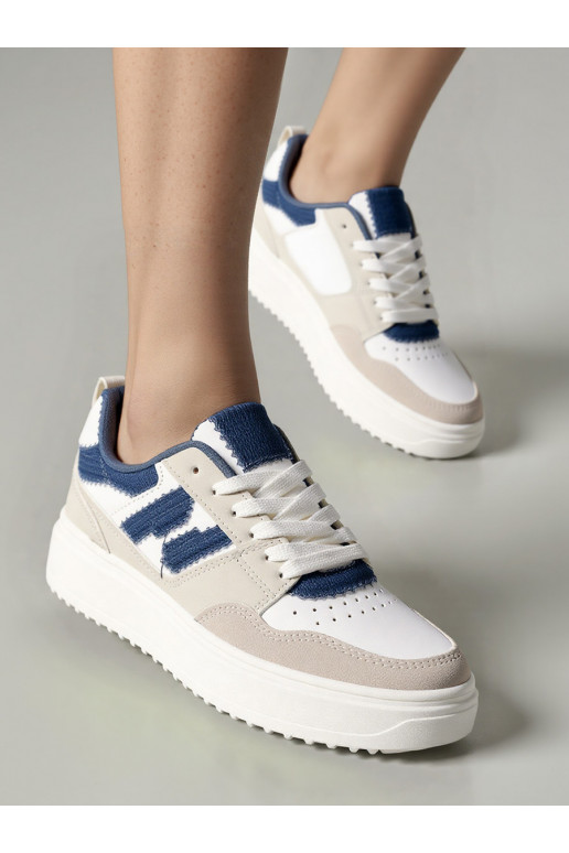 Sievišķīgs Sneakers modeļa apavi NORVIN White/Blue