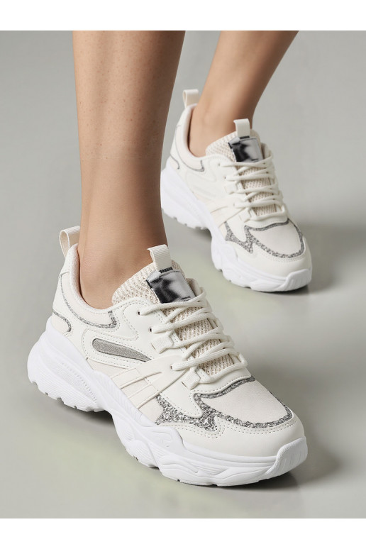 Sievišķīgs Sneakers modeļa apavi VEGA White