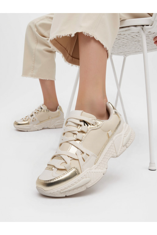 Sievišķīgs Sneakers modeļa apavi CELESTE Beige