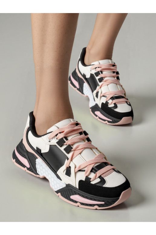 Sievišķīgs Sneakers modeļa apavi CELESTE Pink