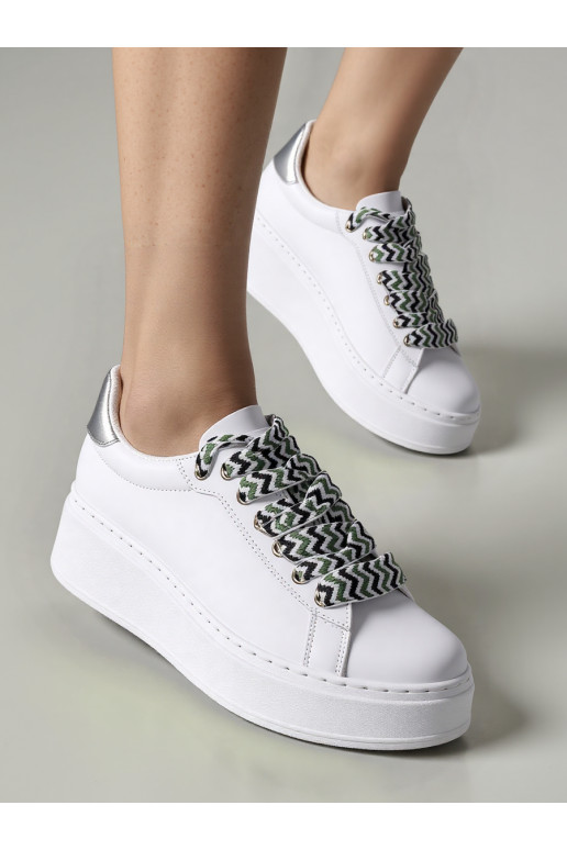 Sievišķīgs Sneakers modeļa apavi ZARAX White