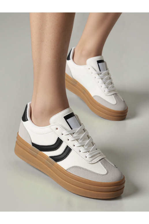 Sievišķīgs Sneakers modeļa apavi LUMI White